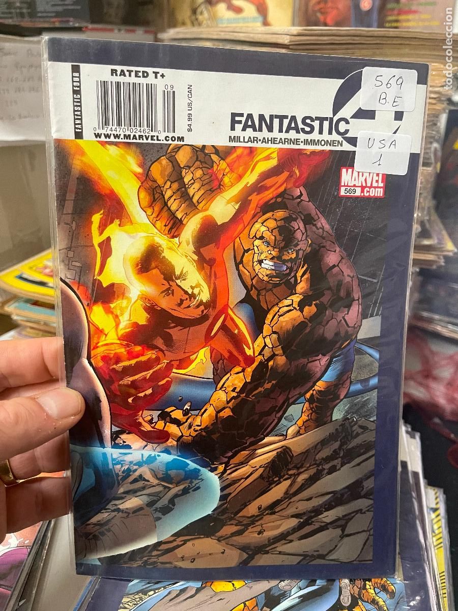 C&oacute;mics: FANTASTIC FOUR MARVEL COMICS NUMERO 569 NORMAL ESTADO - Foto 1