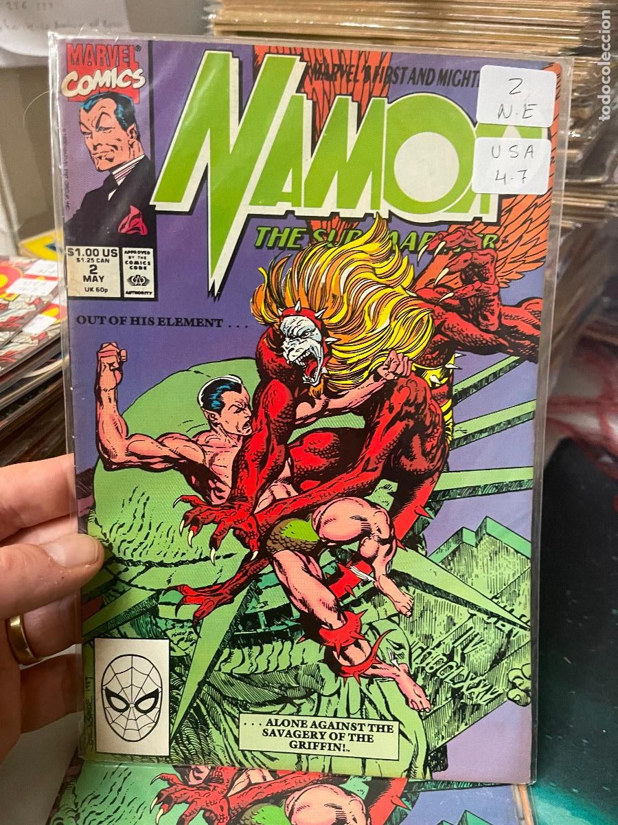 C&oacute;mics: NAMOR THE SUB-MARINER MARVEL COMICS NUMERO 2 NORMAL ESTADO - Foto 1