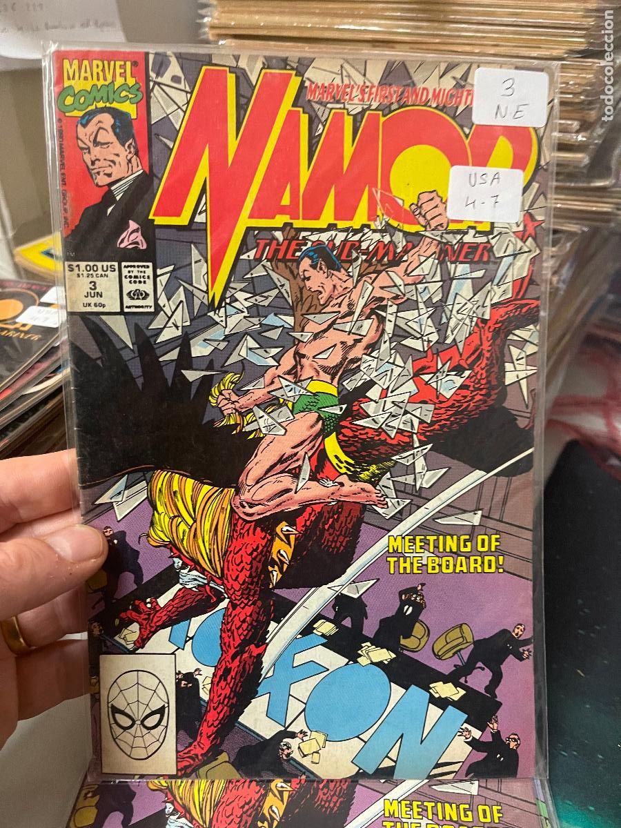 C&oacute;mics: NAMOR THE SUB-MARINER MARVEL COMICS NUMERO 3 NORMAL ESTADO - Foto 1