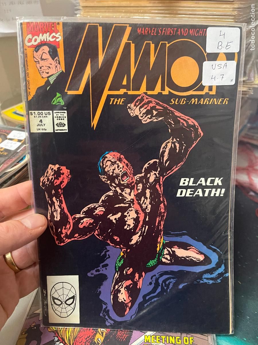 C&oacute;mics: NAMOR THE SUB-MARINER MARVEL COMICS NUMERO 4 NORMAL ESTADO - Foto 1