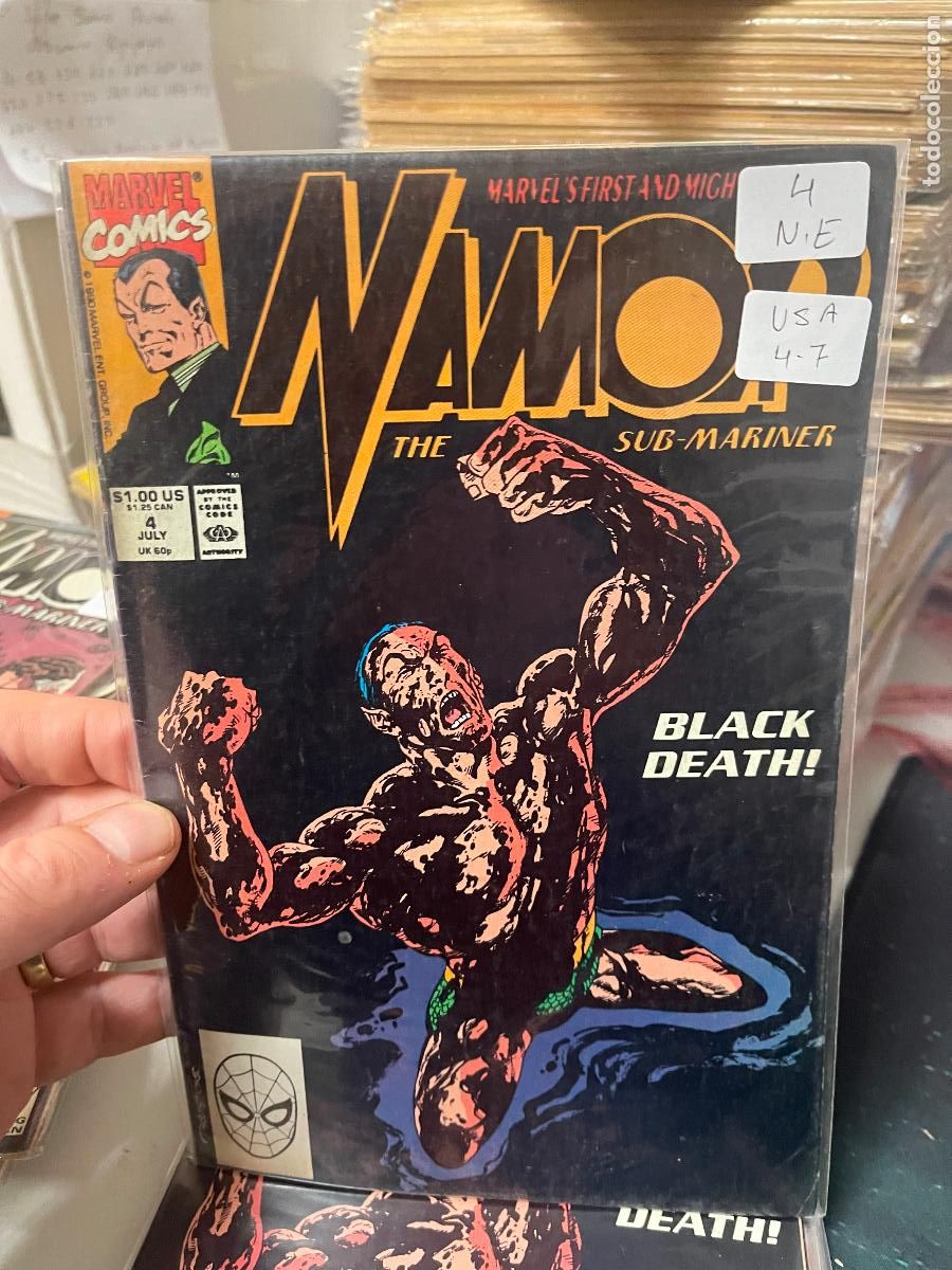 C&oacute;mics: NAMOR THE SUB-MARINER MARVEL COMICS NUMERO 4 NORMAL ESTADO - Foto 1