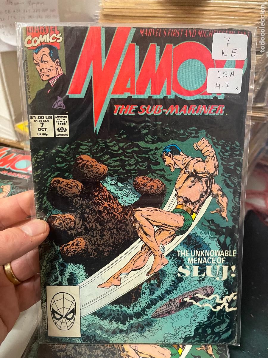 C&oacute;mics: NAMOR THE SUB-MARINER MARVEL COMICS NUMERO 7 NORMAL ESTADO - Foto 1