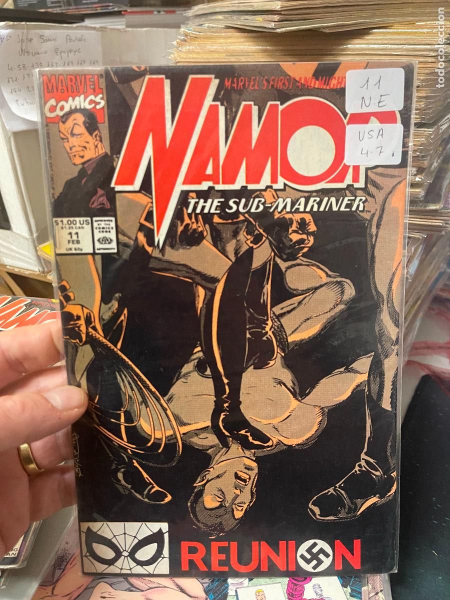 C&oacute;mics: NAMOR THE SUB-MARINER MARVEL COMICS NUMERO 11 NORMAL ESTADO - Foto 1