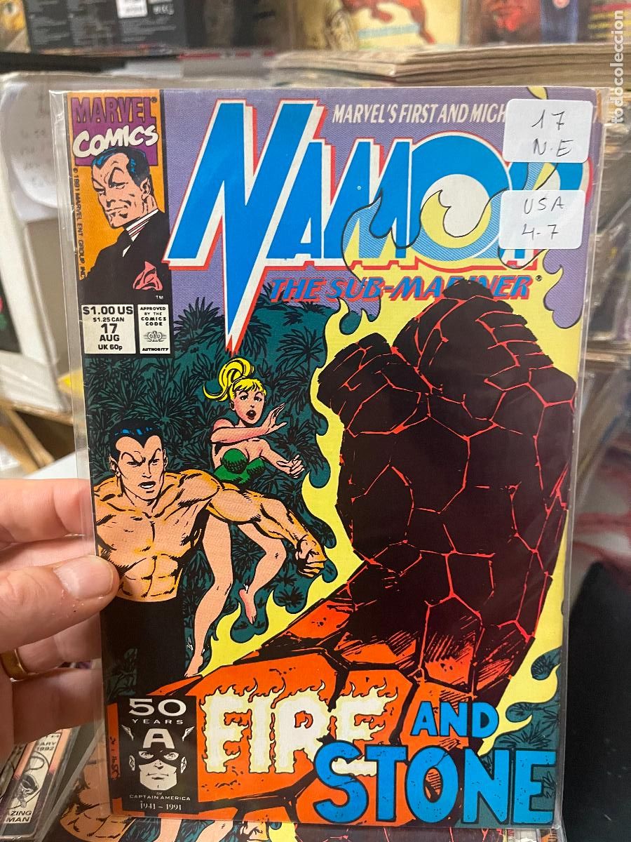 C&oacute;mics: NAMOR THE SUB-MARINER MARVEL COMICS NUMERO 17 NORMAL ESTADO - Foto 1