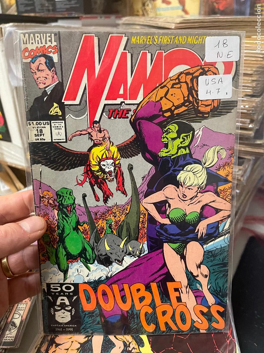 C&oacute;mics: NAMOR THE SUB-MARINER MARVEL COMICS NUMERO 18 NORMAL ESTADO - Foto 1