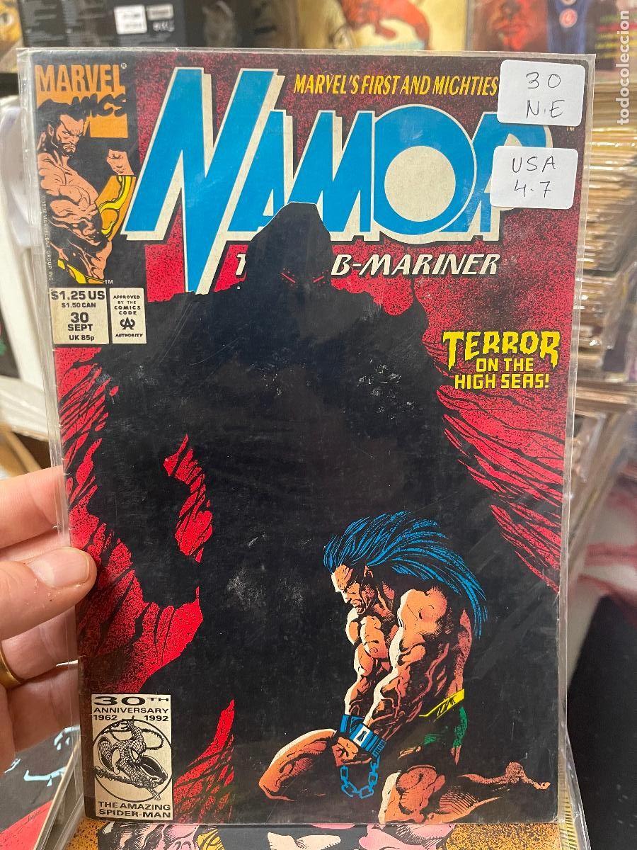 C&oacute;mics: NAMOR THE SUB-MARINER MARVEL COMICS NUMERO 30 NORMAL ESTADO - Foto 1