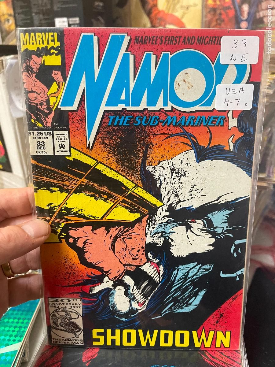 C&oacute;mics: NAMOR THE SUB-MARINER MARVEL COMICS NUMERO 33 NORMAL ESTADO - Foto 1