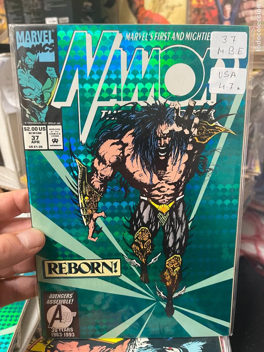 C&oacute;mics: NAMOR THE SUB-MARINER MARVEL COMICS NUMERO 37 NORMAL ESTADO - Foto 1