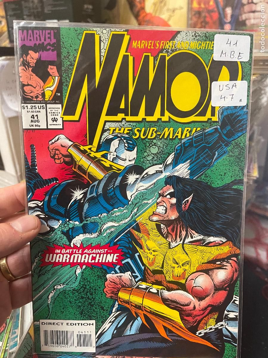 C&oacute;mics: NAMOR THE SUB-MARINER MARVEL COMICS NUMERO 41 NORMAL ESTADO - Foto 1