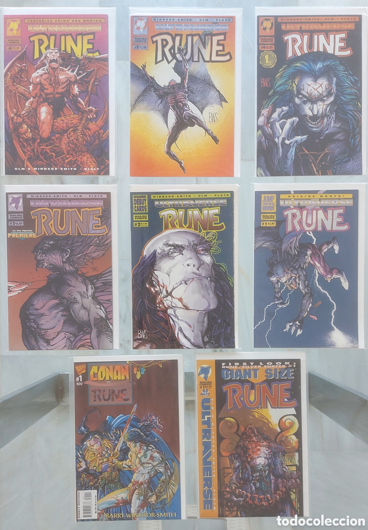 C&oacute;mics: Rune (Conan) Barry Windsor Smith - 8 Comics - Foto 2