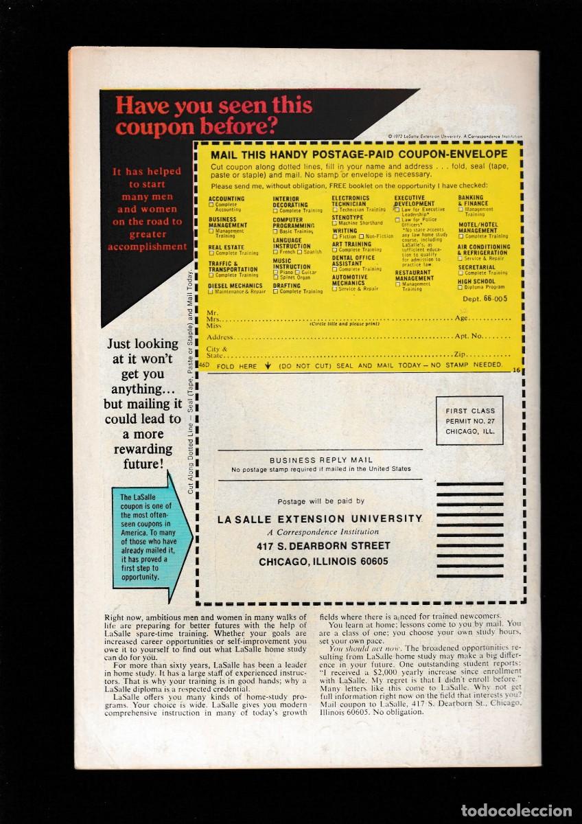 C&oacute;mics: GHOST RIDER 13 - MARVEL 1975 FN/VFN - Foto 2