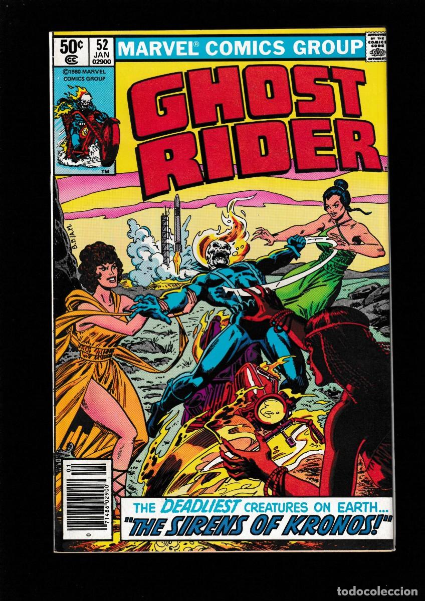 C&oacute;mics: GHOST RIDER 52 - MARVEL 1981 VFN - Foto 1
