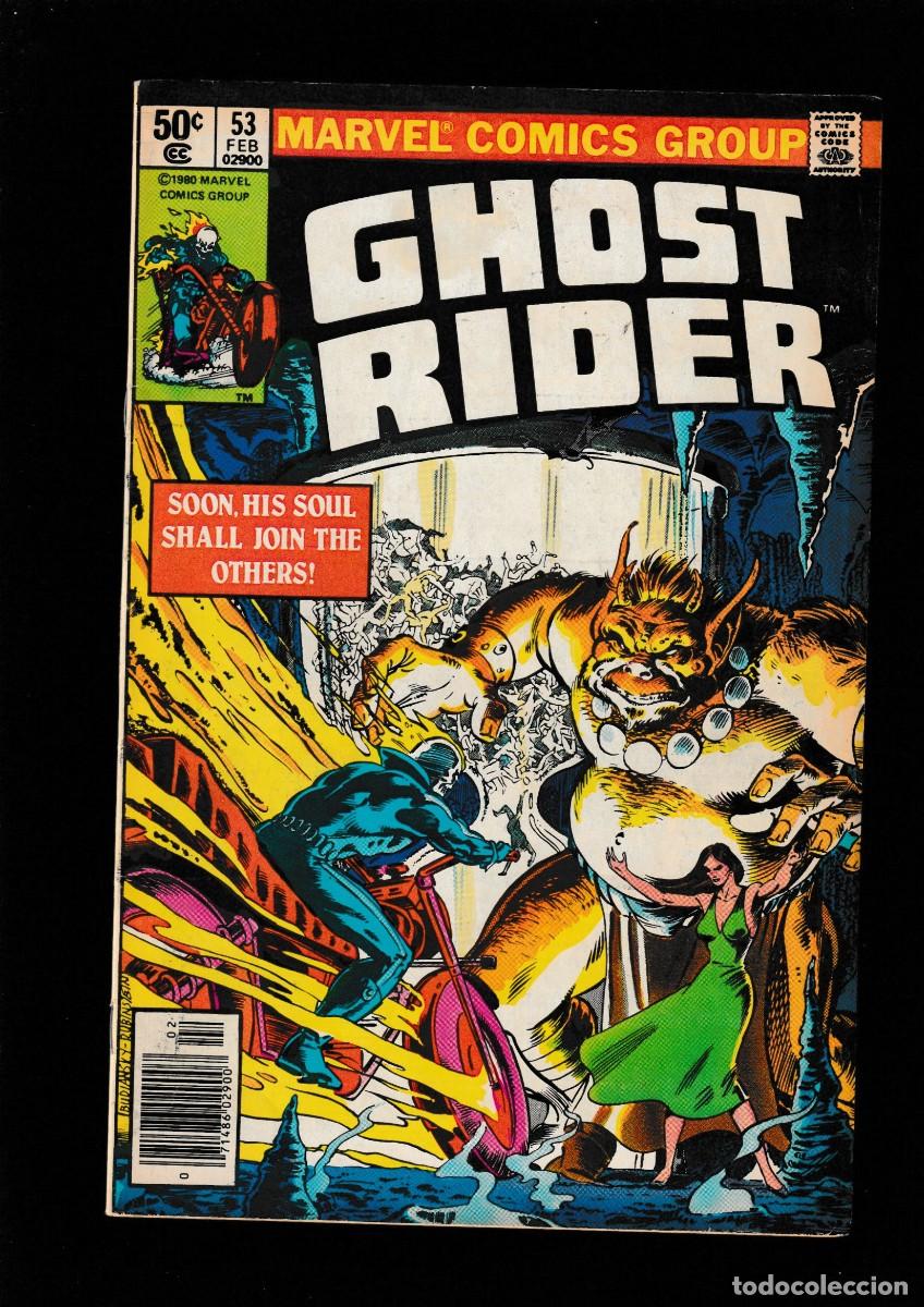 C&oacute;mics: GHOST RIDER 53 - MARVEL 1981 FN/VFN - Foto 1
