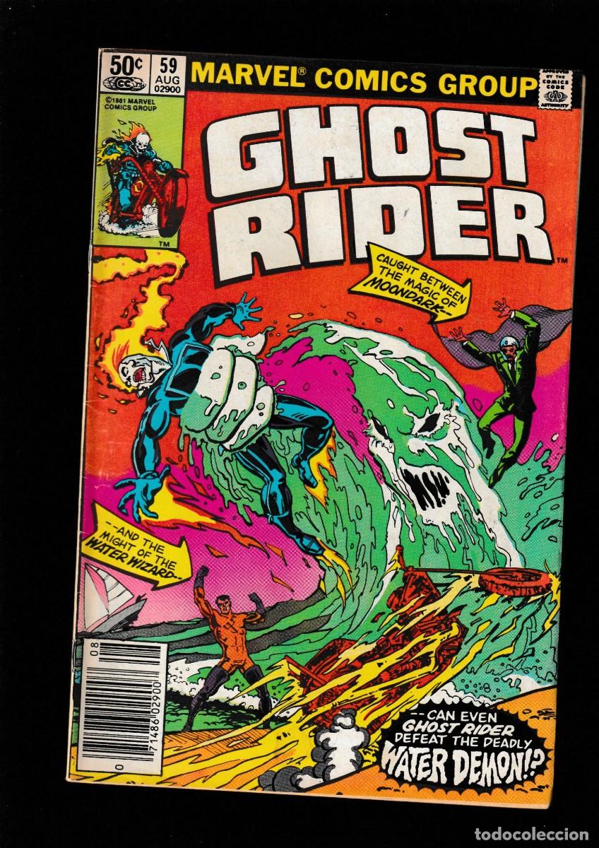 C&oacute;mics: GHOST RIDER 59 - MARVEL 1981 FN/VFN - Foto 1