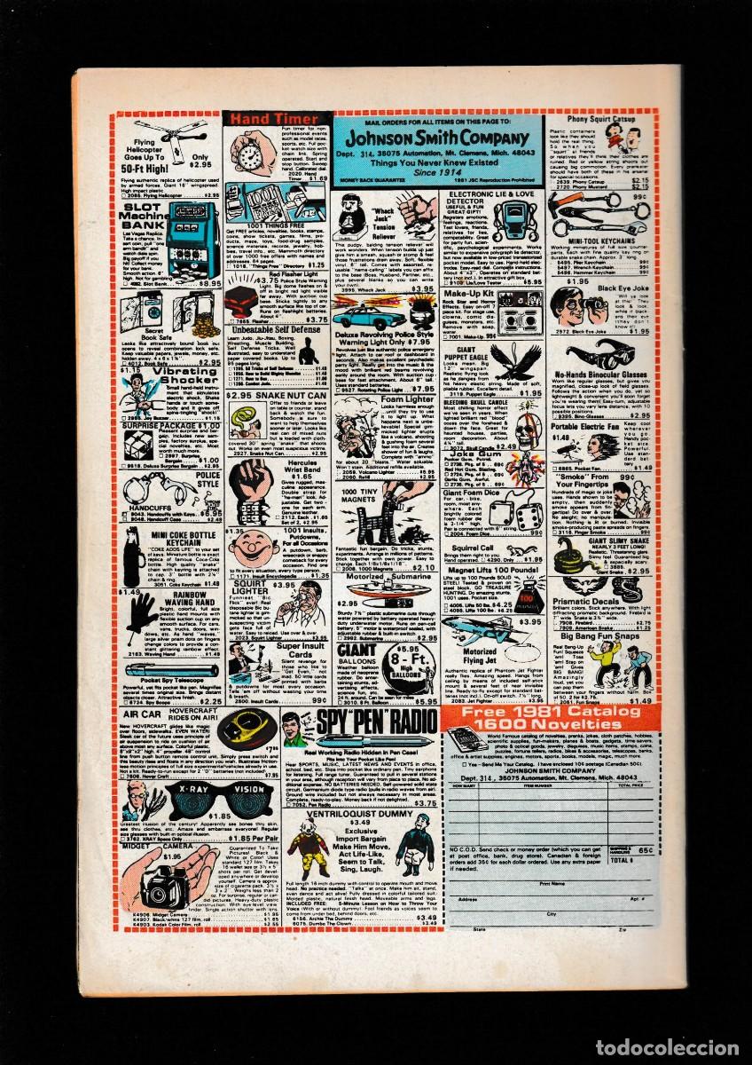 C&oacute;mics: GHOST RIDER 59 - MARVEL 1981 FN/VFN - Foto 2