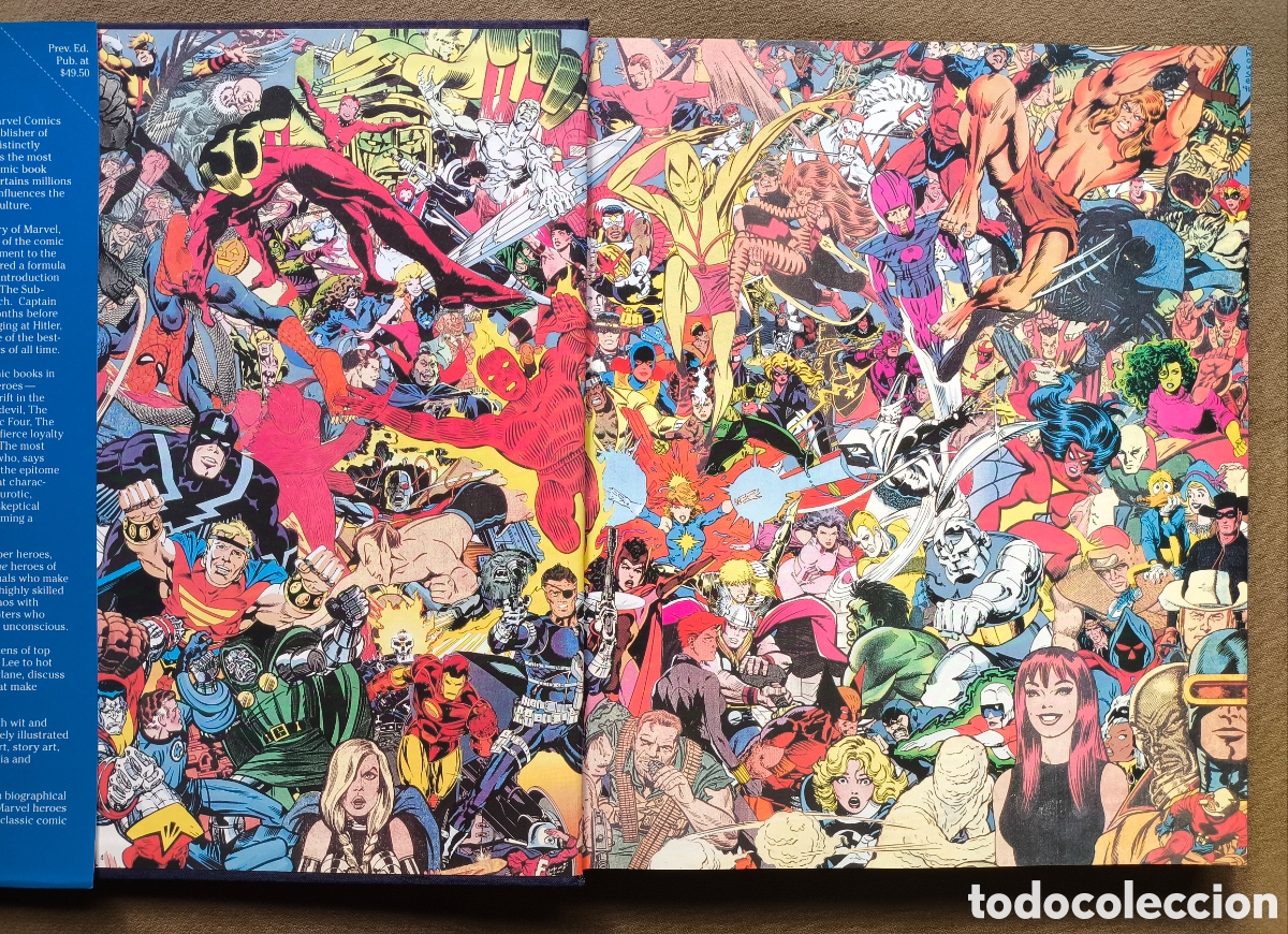 C&oacute;mics: MARVEL COMIC LES DANIELS BOOK 1991 - Foto 2