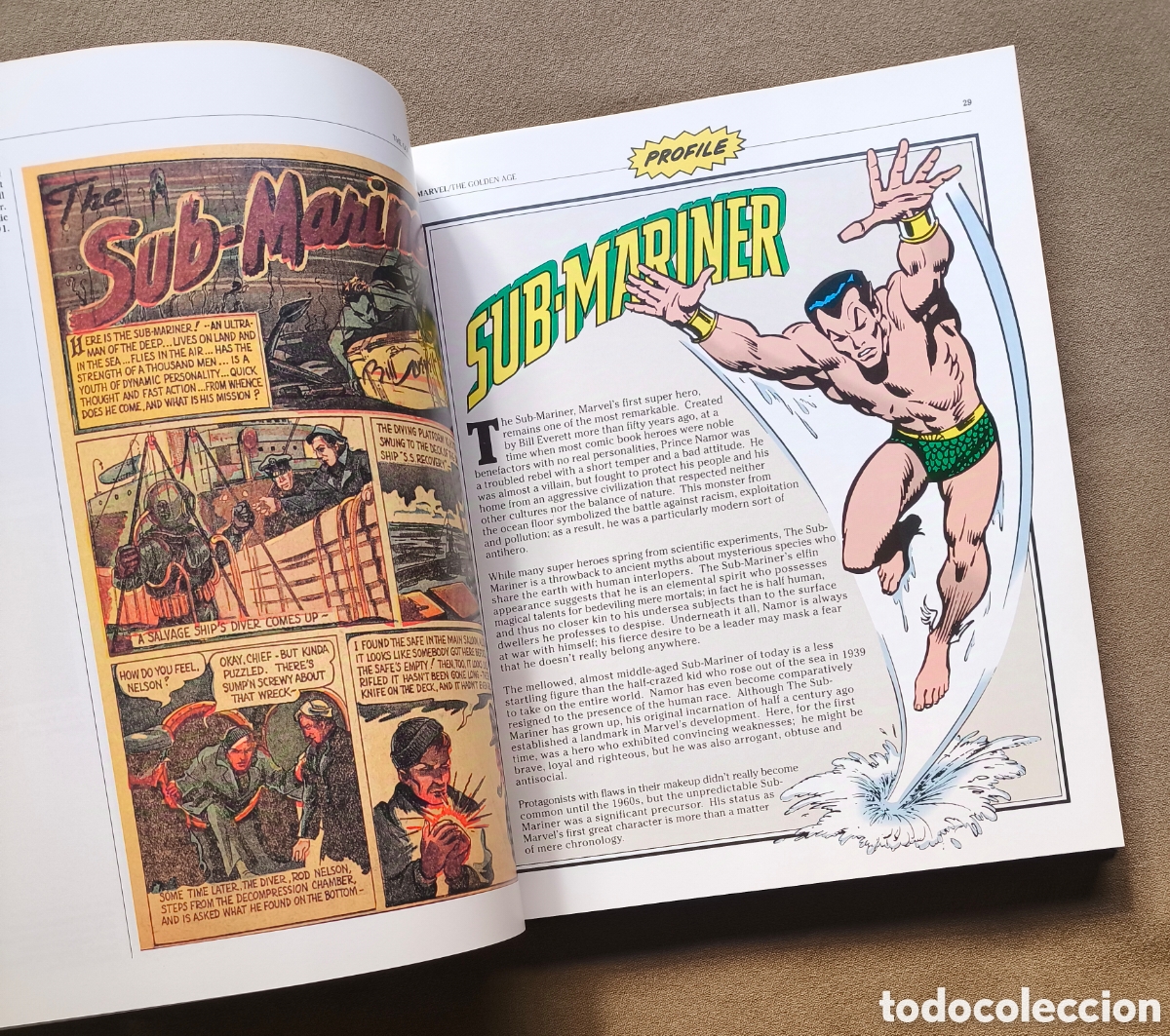 C&oacute;mics: MARVEL COMIC LES DANIELS BOOK 1991 - Foto 3