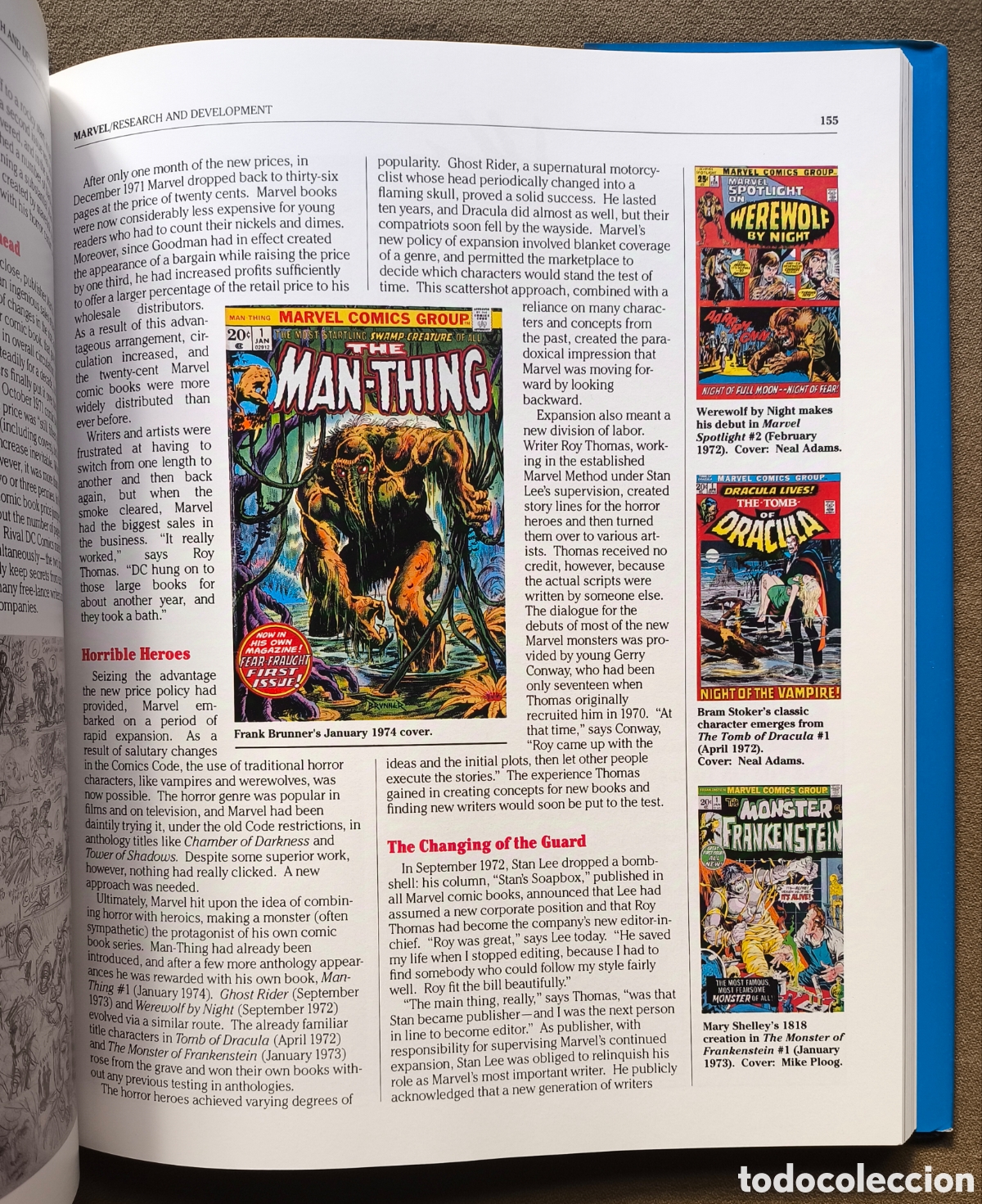 C&oacute;mics: MARVEL COMIC LES DANIELS BOOK 1991 - Foto 4