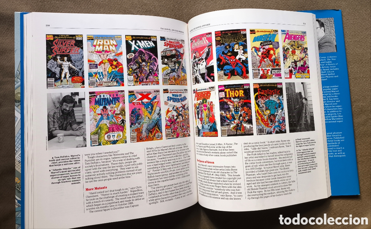 C&oacute;mics: MARVEL COMIC LES DANIELS BOOK 1991 - Foto 5