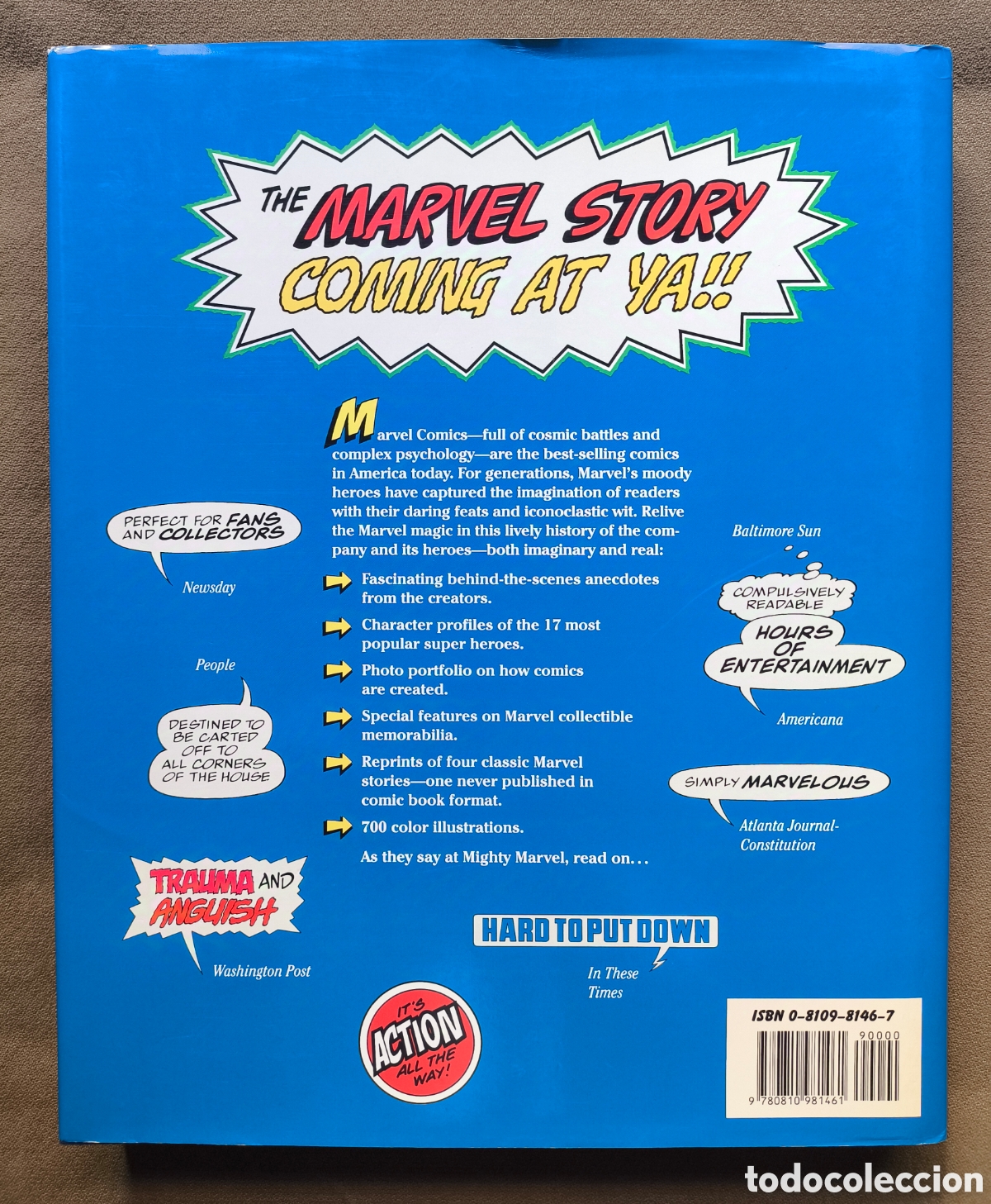 C&oacute;mics: MARVEL COMIC LES DANIELS BOOK 1991 - Foto 10