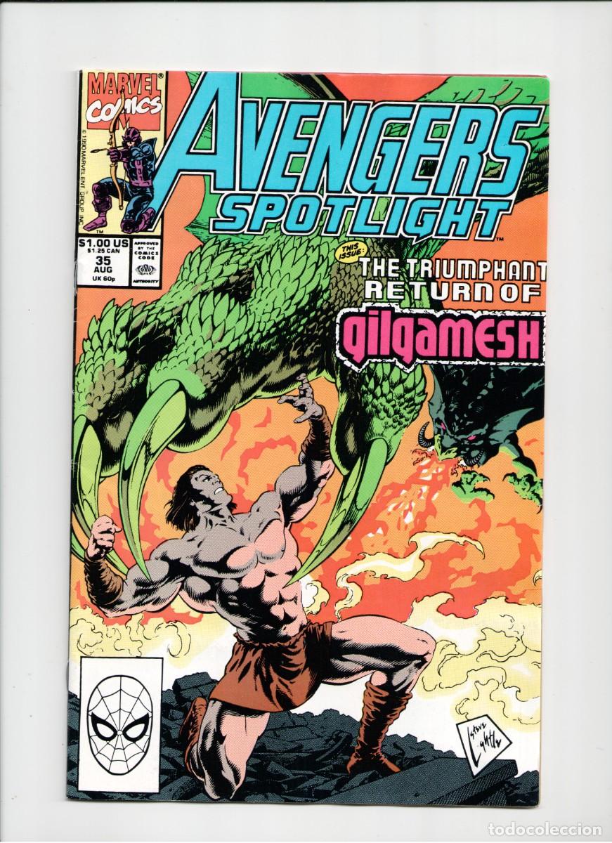 C&oacute;mics: AVENGERS SPOTLIGHT #35 MARVEL COMICS USA 1990 - Foto 1