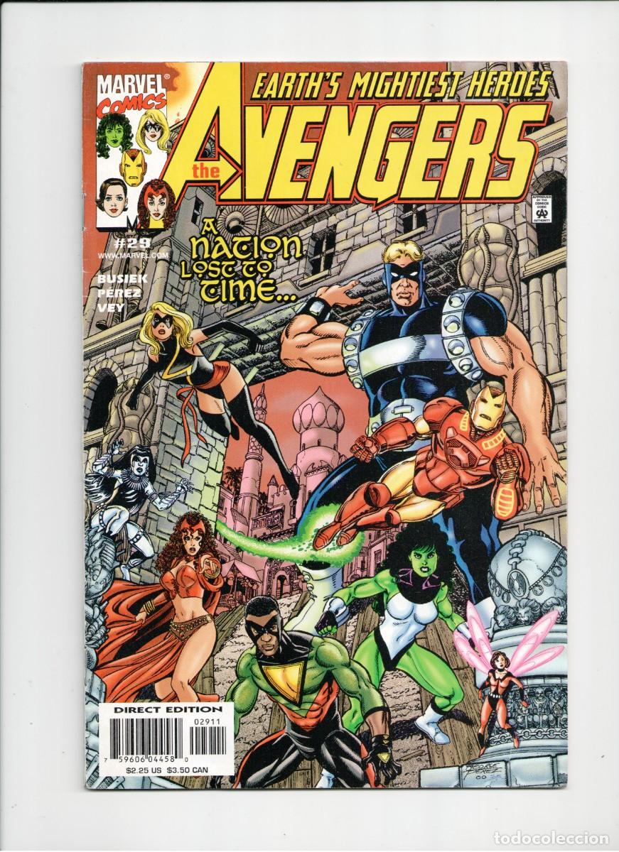 C&oacute;mics: THE AVENGERS #29 MARVEL COMICS USA 2000 - Foto 1