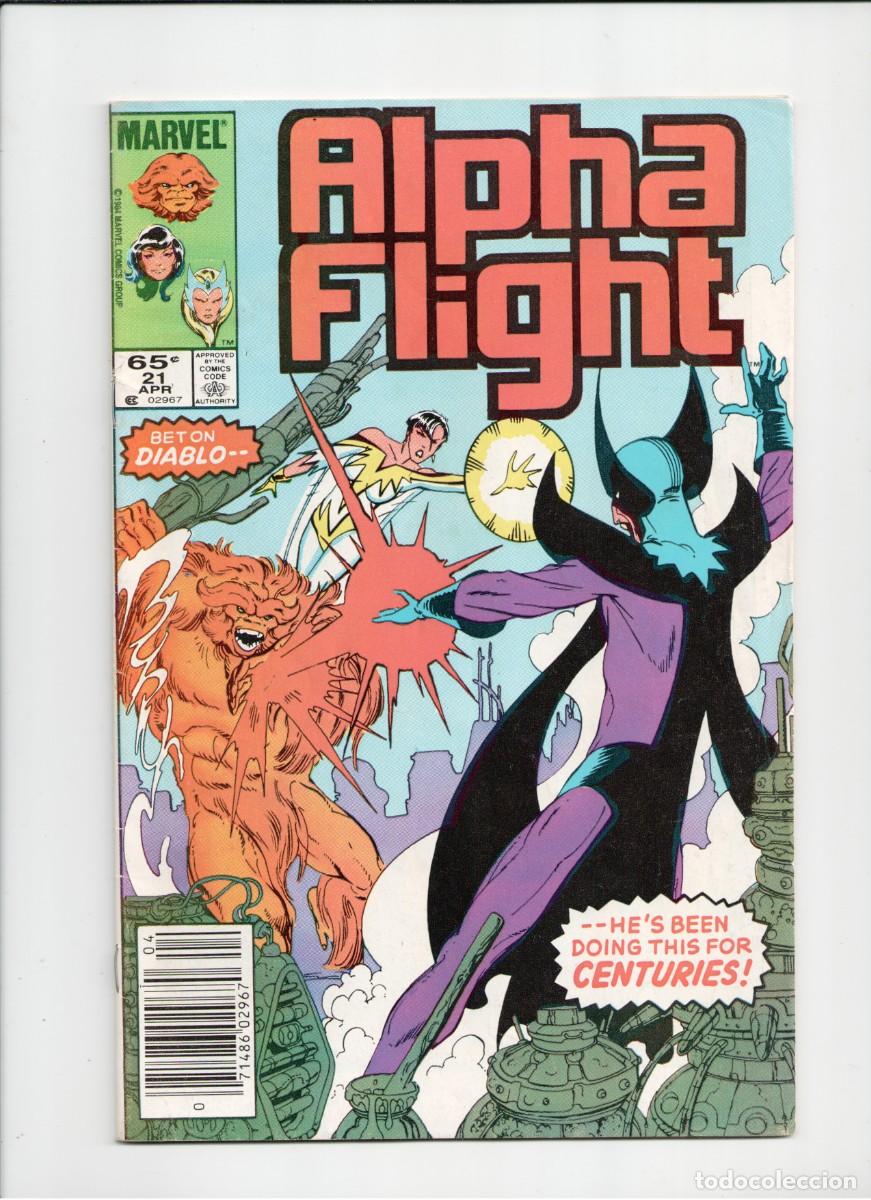 C&oacute;mics: ALPHA FLIGHT #21 MARVEL COMICS USA 1985 - Foto 1