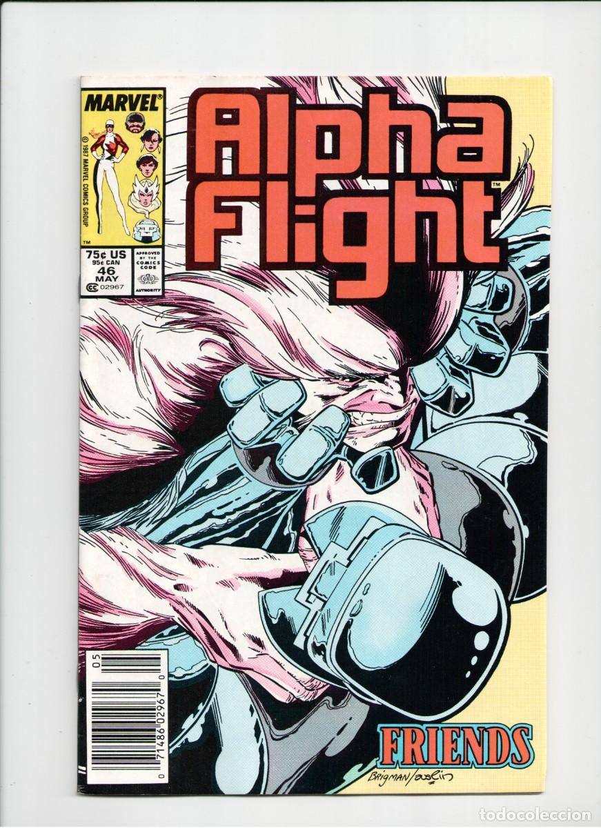 C&oacute;mics: ALPHA FLIGHT #46 MARVEL COMICS USA 1987 - Foto 1
