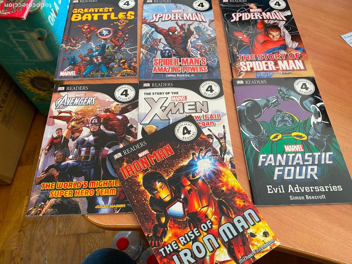 Fumetti: LOTE 7 COMICS MARVEL DK READERS PROFICIENT 4 EN INGLES (COIB205)