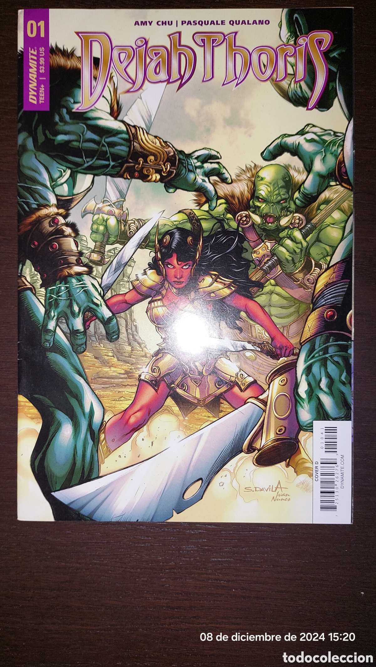C&oacute;mics: DEJAH THORIS - Completa, 11 n&uacute;meros (Dynamite, 2018) - Original USA - Foto 2