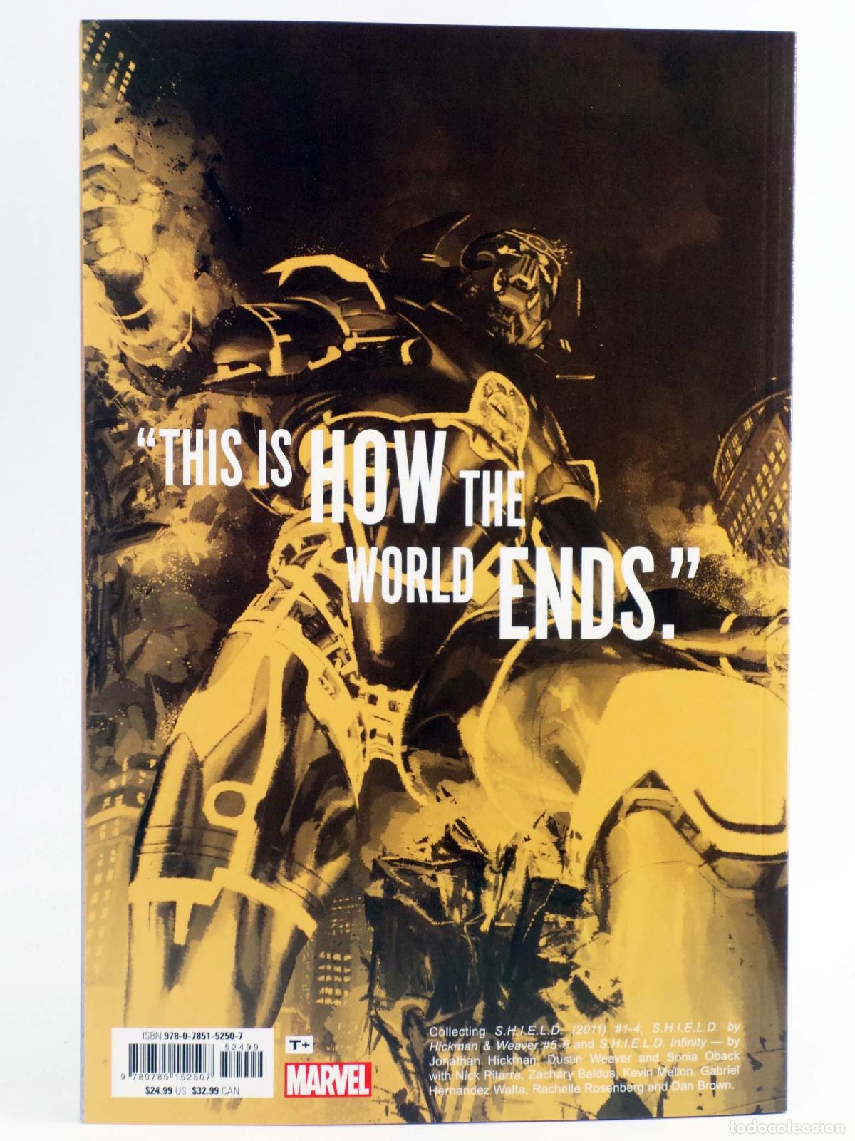 C&oacute;mics: SHIELD THE HUMAN MACHINE TPB (Jonathan Hickman / Dustin Weaver) Marvel, 2019. EN INGL&Eacute;S. OFRT - Foto 2