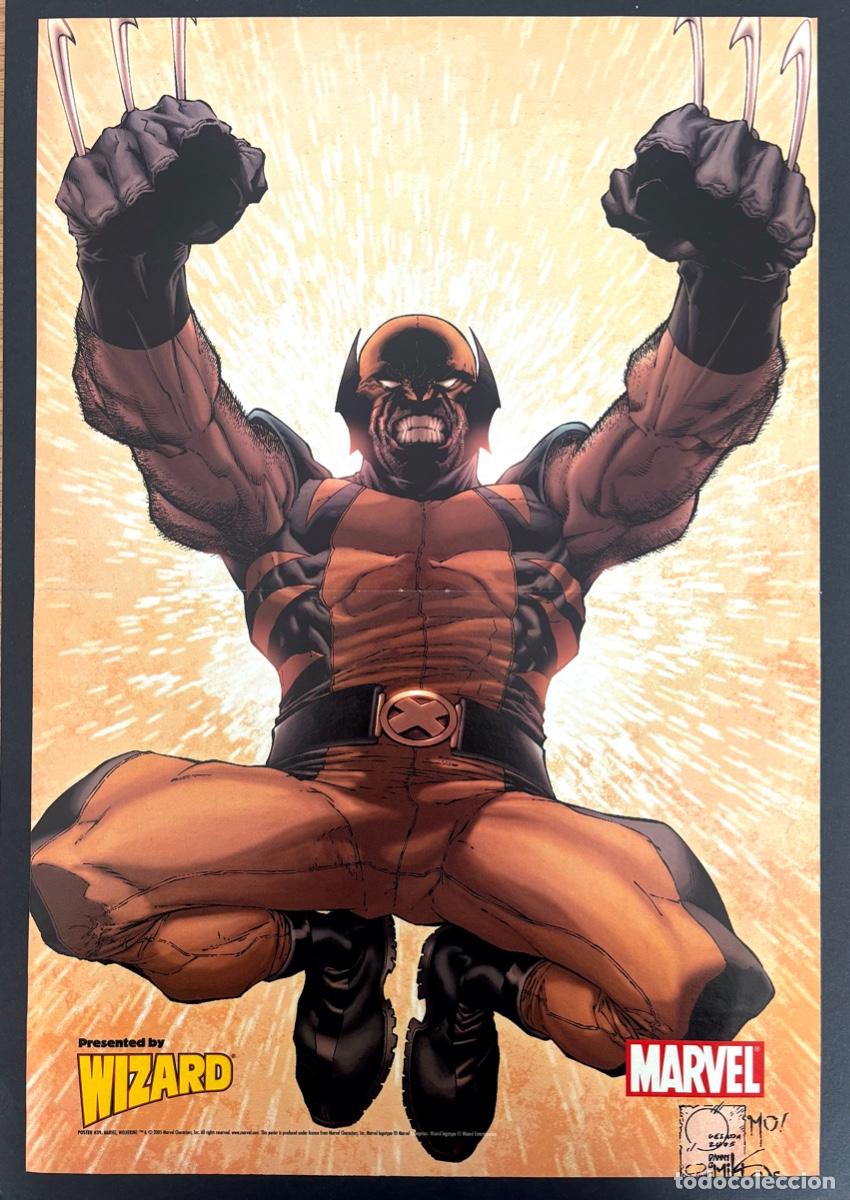 C&oacute;mics: POSTER WIZARD SPECIAL 2005 DOBLE CARA (WOLVERINE/HULK) - Foto 2