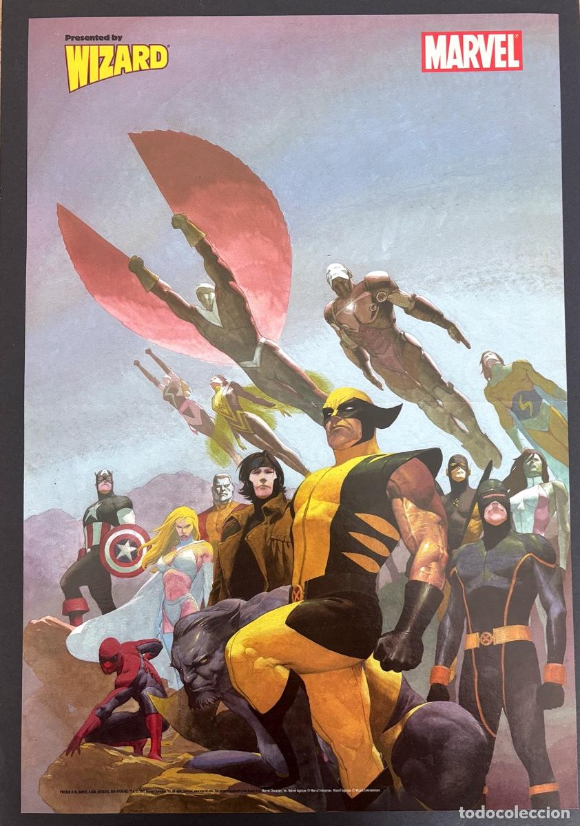 C&oacute;mics: POSTER WIZARD SPECIAL 2005 DOBLE CARA (X-MEN /AVISPA) - Foto 1