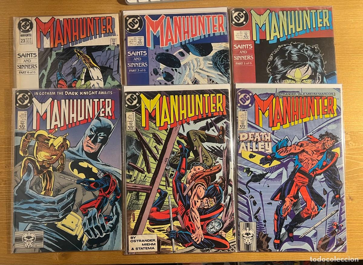 C&oacute;mics: MANHUNTER DC comics lote 13 numeros ingles USA - Foto 1