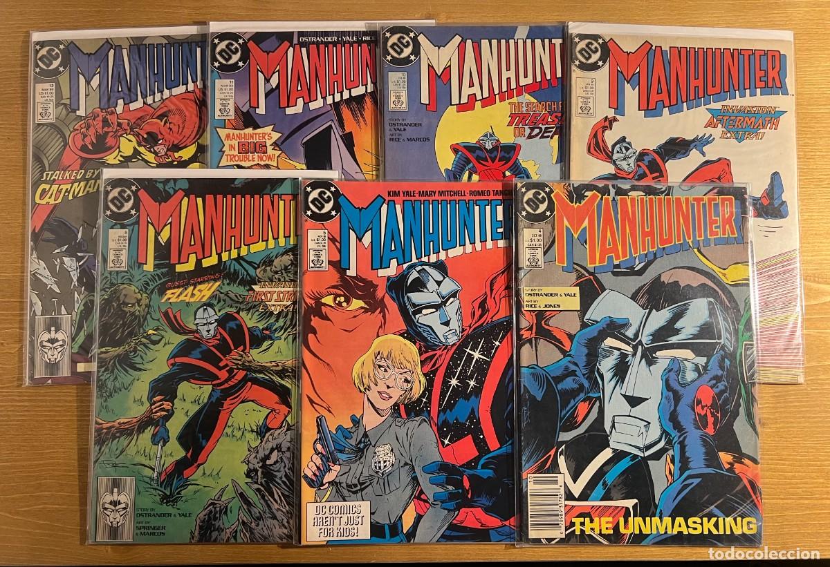 C&oacute;mics: MANHUNTER DC comics lote 13 numeros ingles USA - Foto 2
