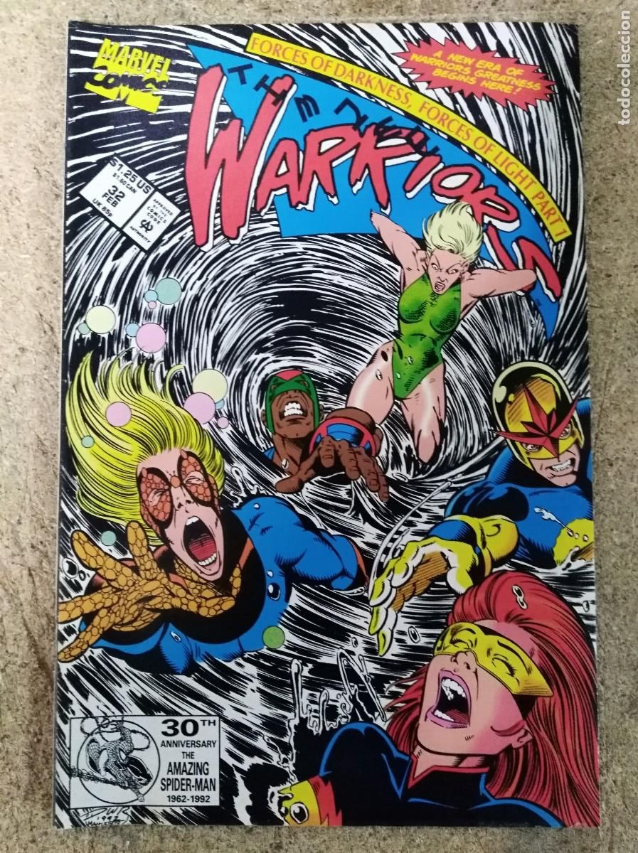 Comics: The New Warriors. 1st Series. #32. Marvel Comics
