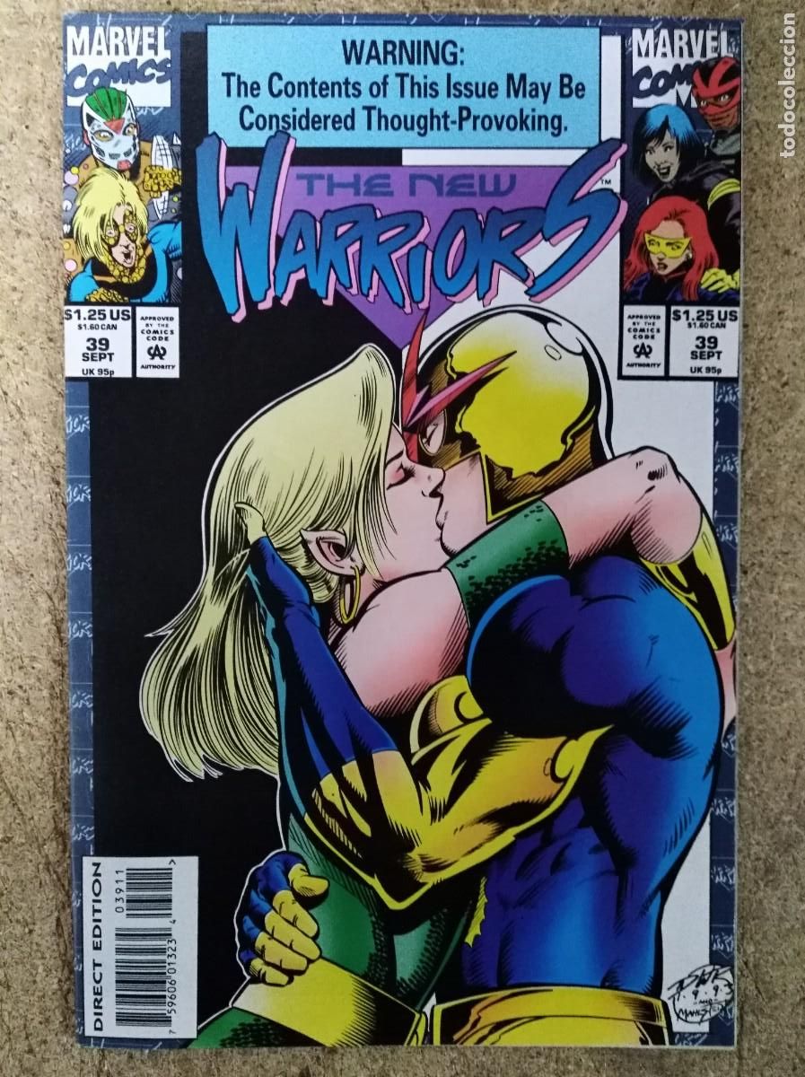 Comics: The New Warriors. 1st Series. #39. Marvel Comics