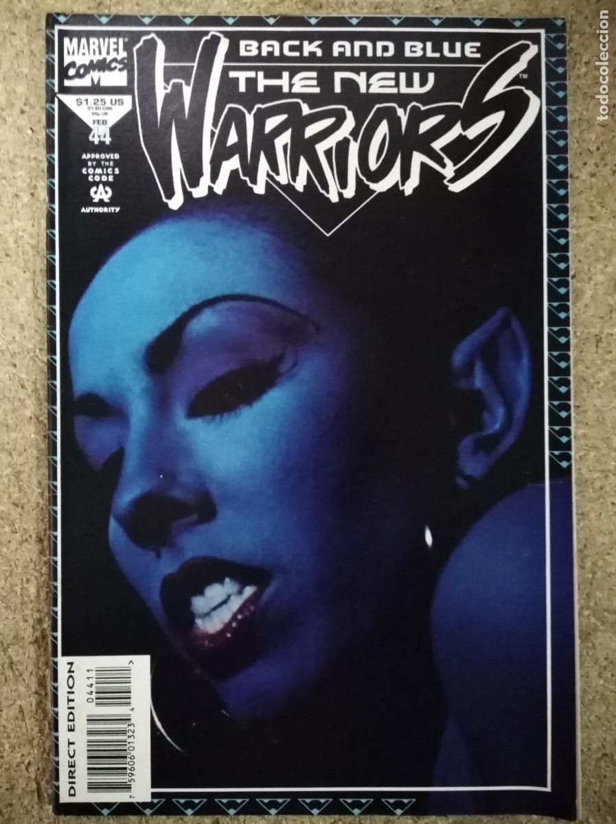 Comics: The New Warriors. 1st Series. #44. Marvel Comics