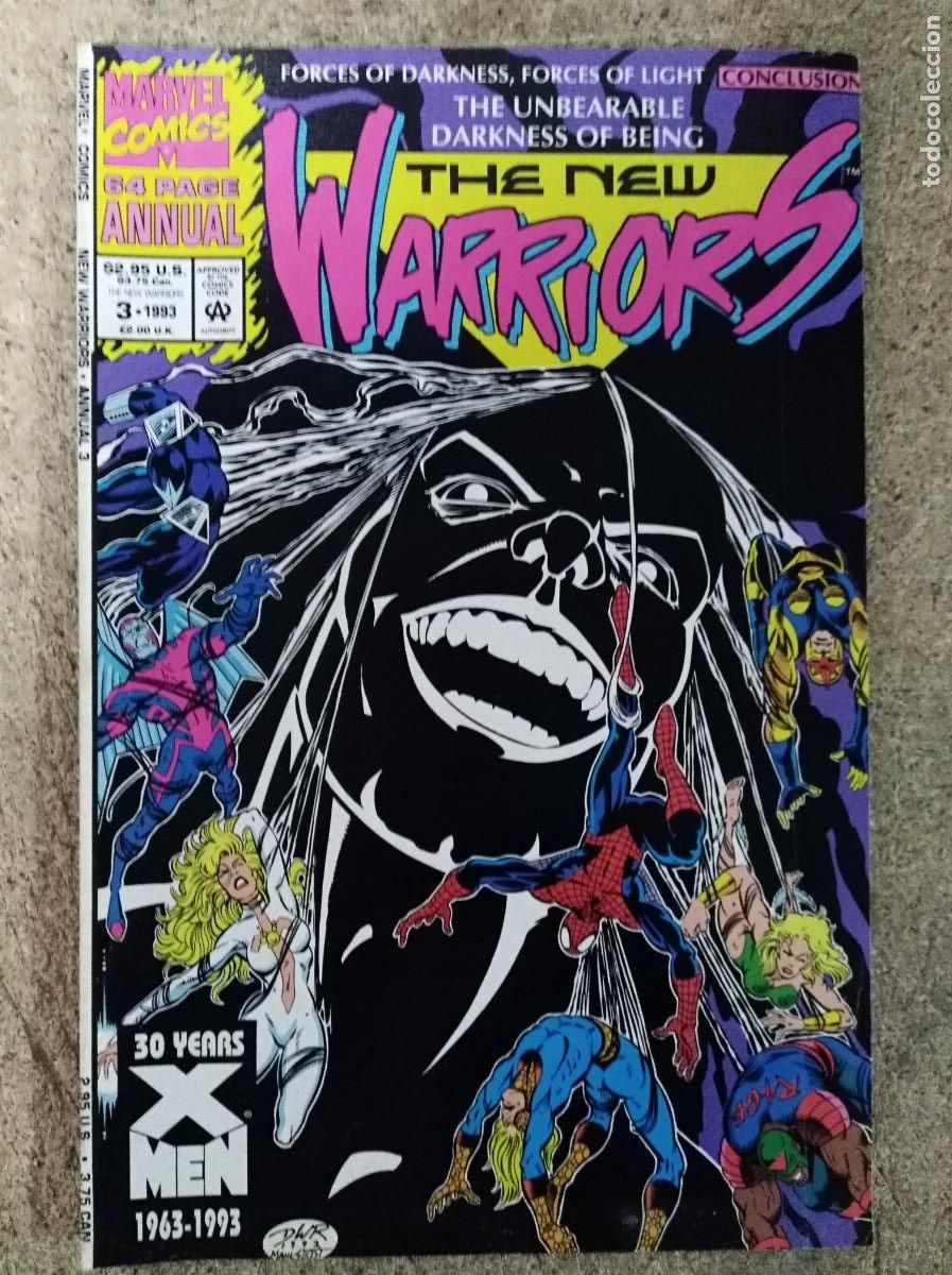 Comics: The New Warriors. 1st Series. Annual #2. Marvel Comics