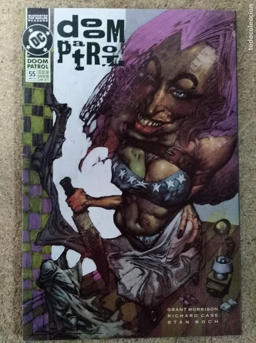 C&oacute;mics: Doom Patrol 2nd Series #55. DC Comics - Foto 1