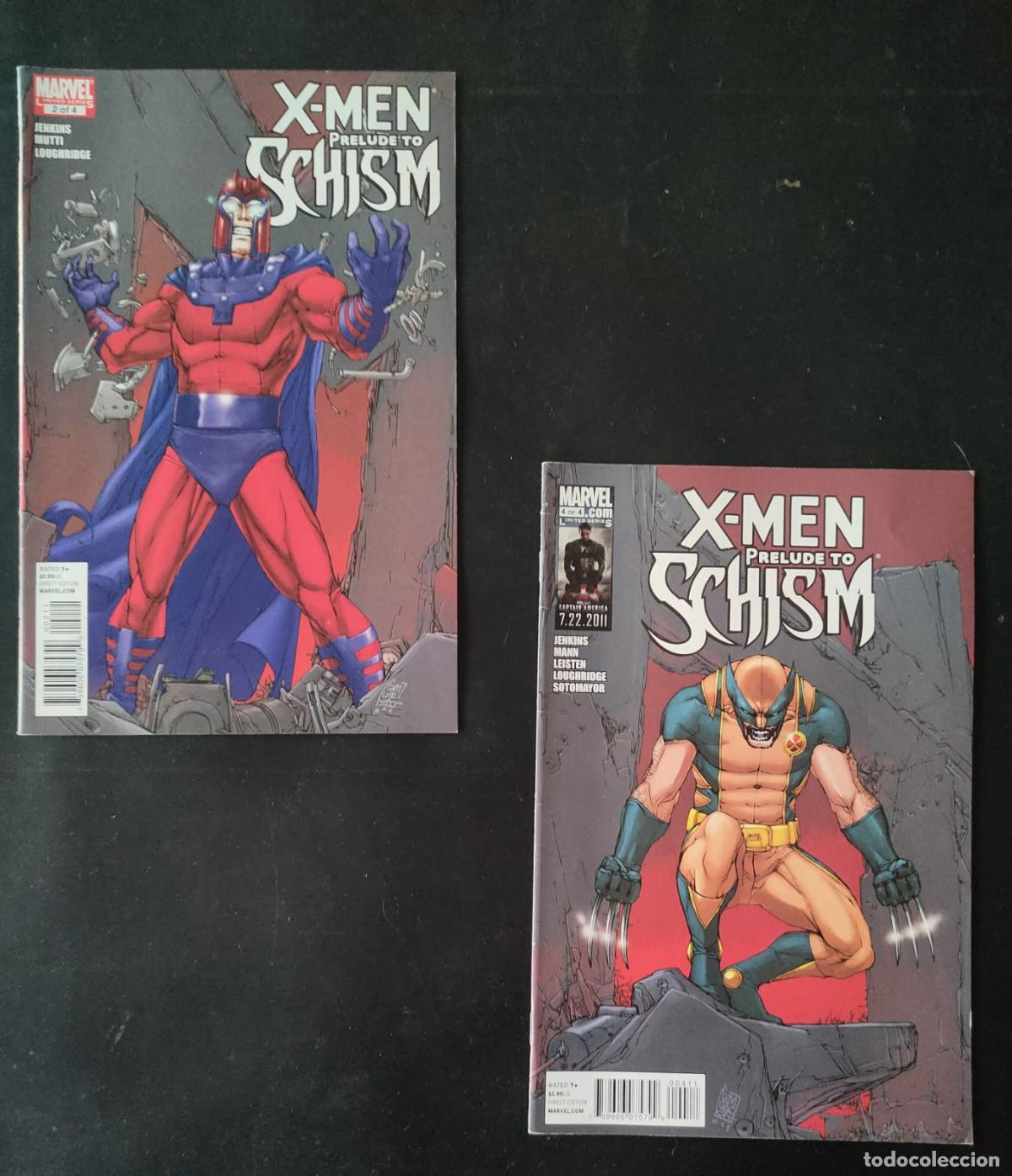 C&oacute;mics: X MEN PRELUDE TO SCHISM 2 Y 4 DE 4 - Foto 1