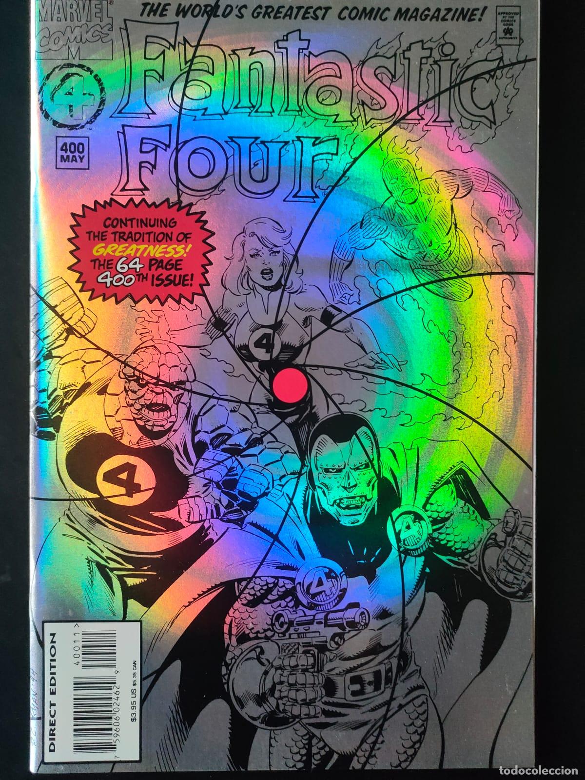 C&oacute;mics: FANTASTIC FOUR NUMERO 400 VERSION USA - Foto 1