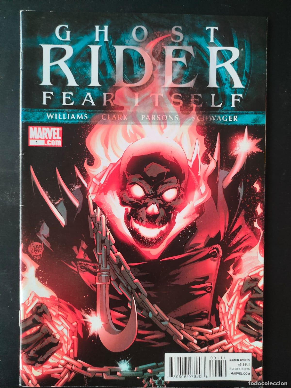 C&oacute;mics: FEAR IT SELF GHOST RIDER VERSION USA - Foto 1