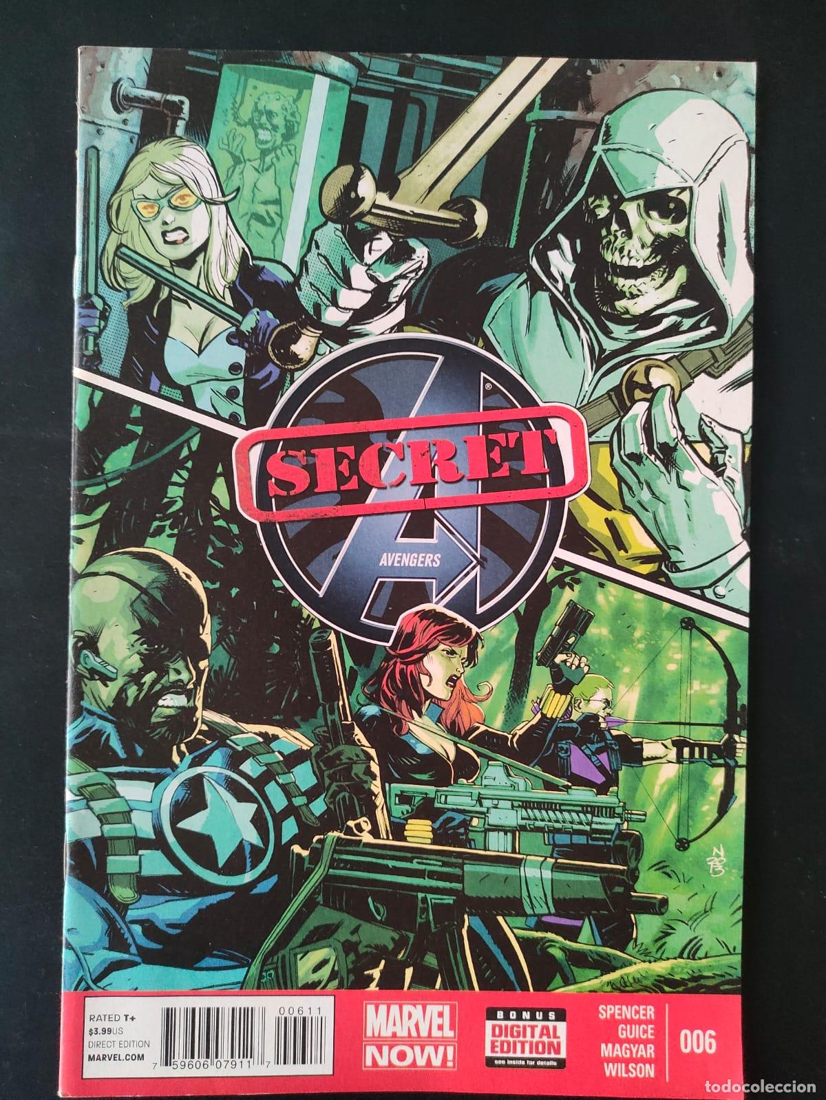 C&oacute;mics: SECRET AVENGERS NUMERO 6 VERSION USA - Foto 1