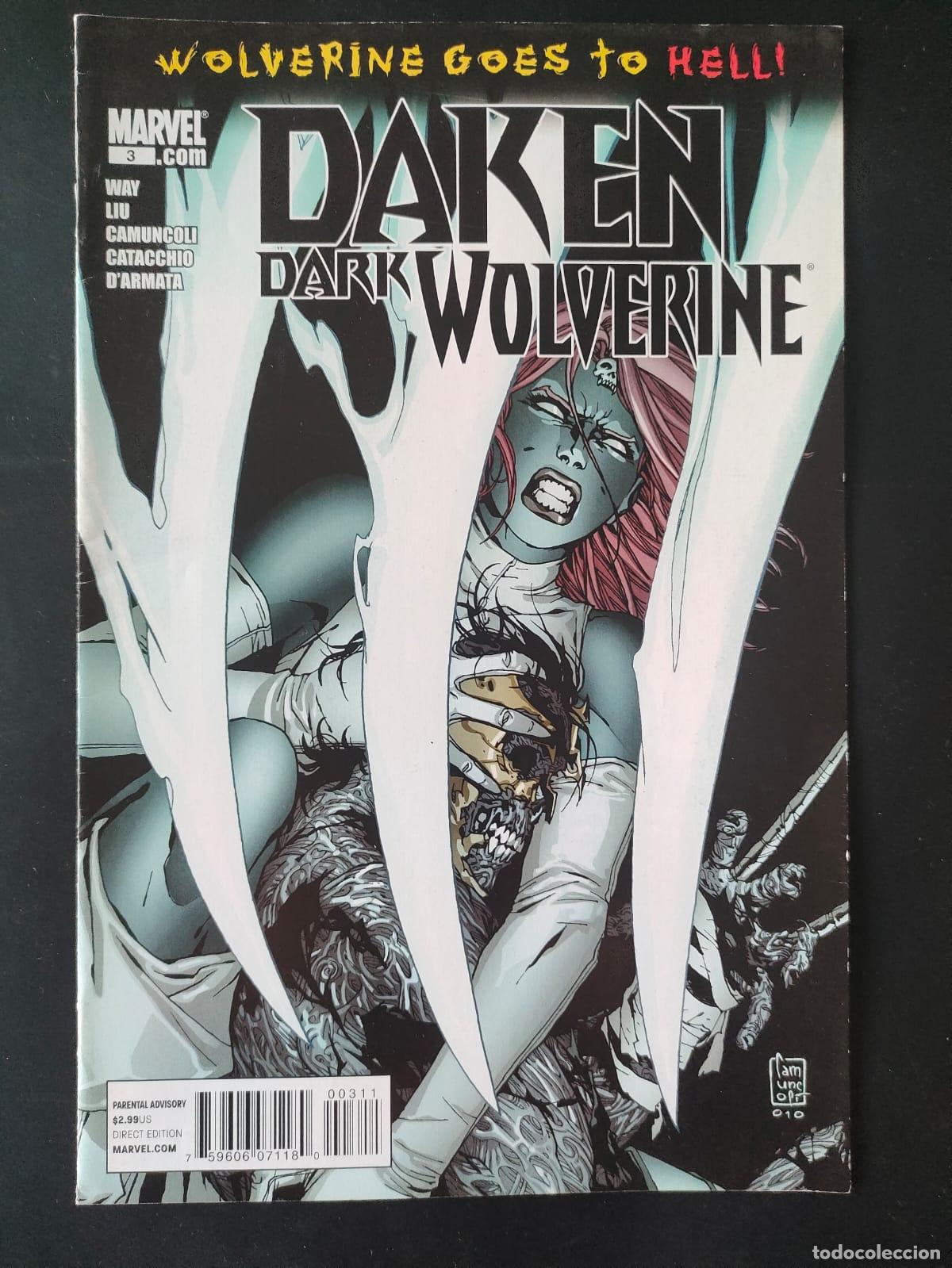 C&oacute;mics: DAKEN DAK WOLVERINE NUMERO 3 VERSION USA - Foto 1