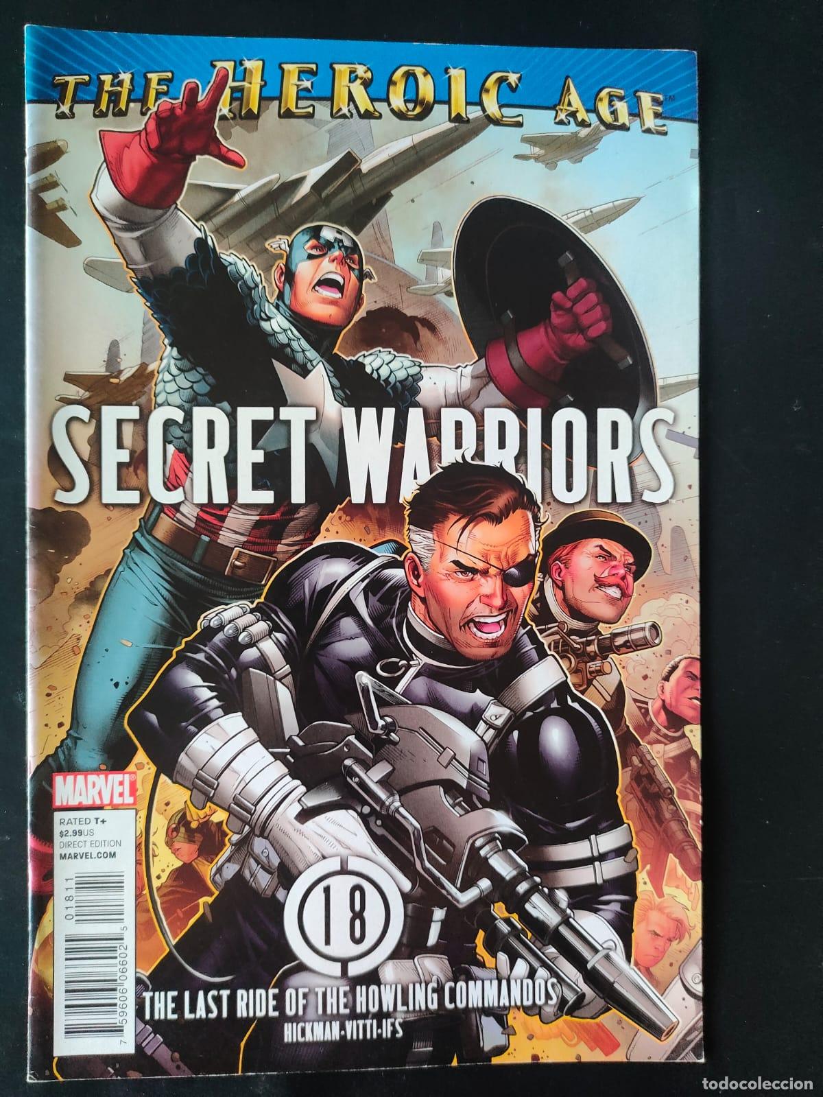 C&oacute;mics: SECRET WARRIORS NUMERO 18 VERSION USA - Foto 1