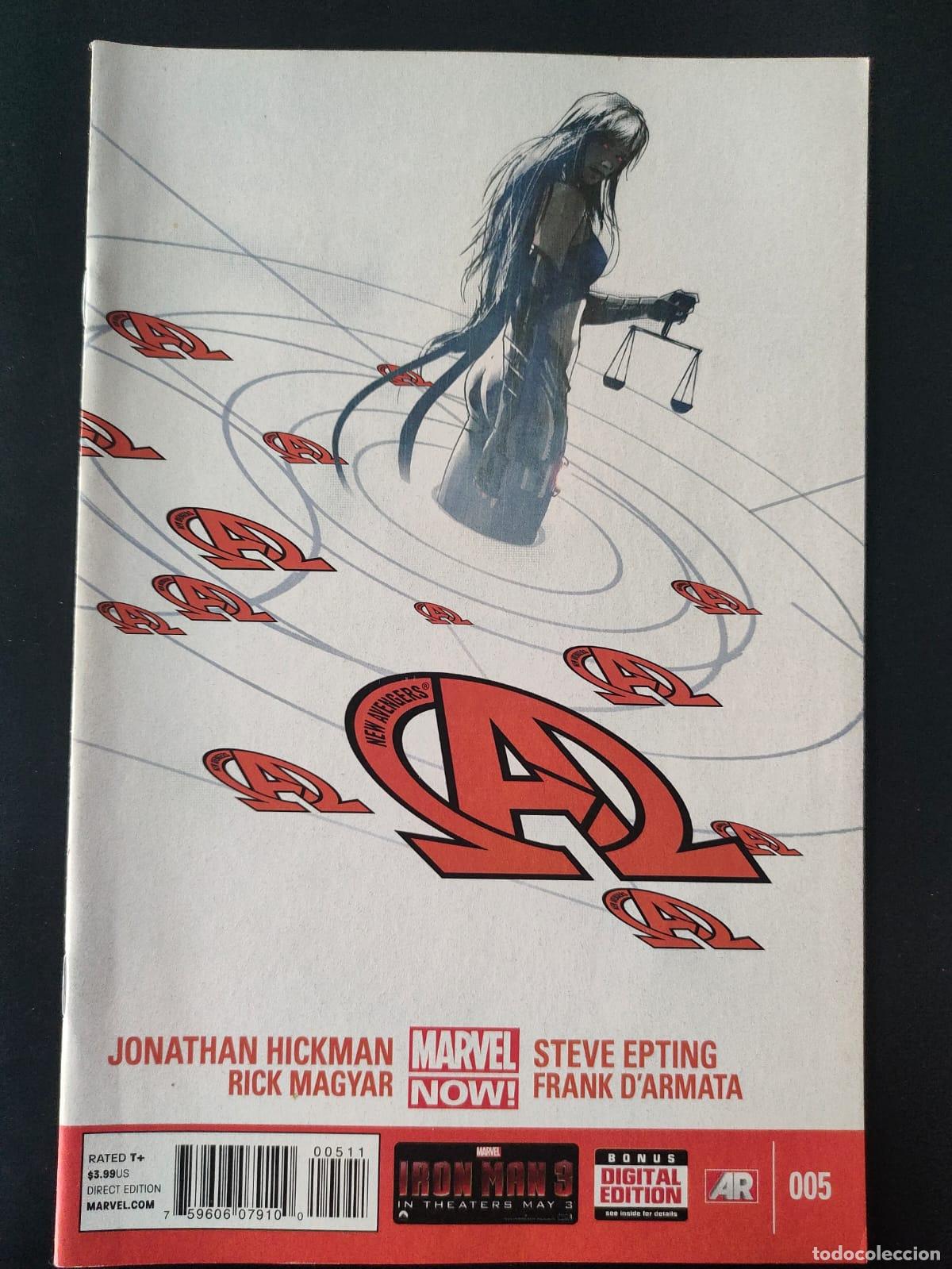 C&oacute;mics: NEW AVENGERS NUMERO 5 VERSION USA - Foto 1
