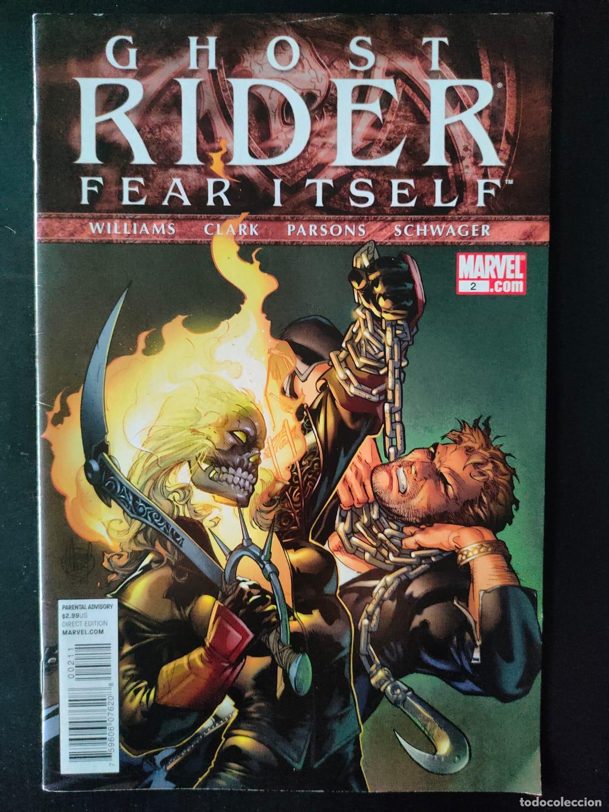 C&oacute;mics: GHOST RIDER FEAR ITSELF VERSION USA - Foto 1