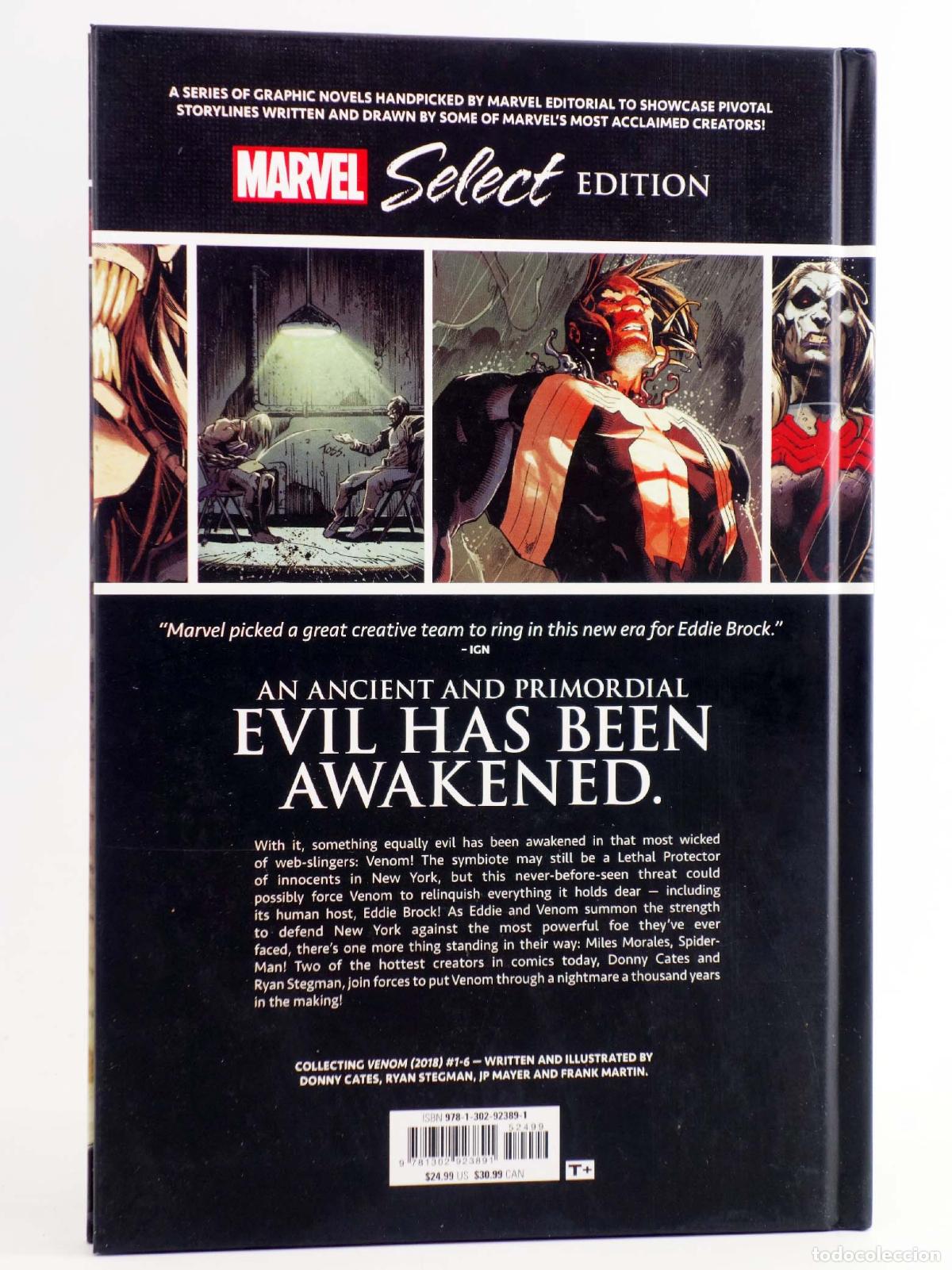 C&oacute;mics: VENOM MARVEL SELECT EDITION REX HC (Ryan Stegman / Donny Cates) Marvel, 2020. EN INGL&Eacute;S. OFRT - Foto 2