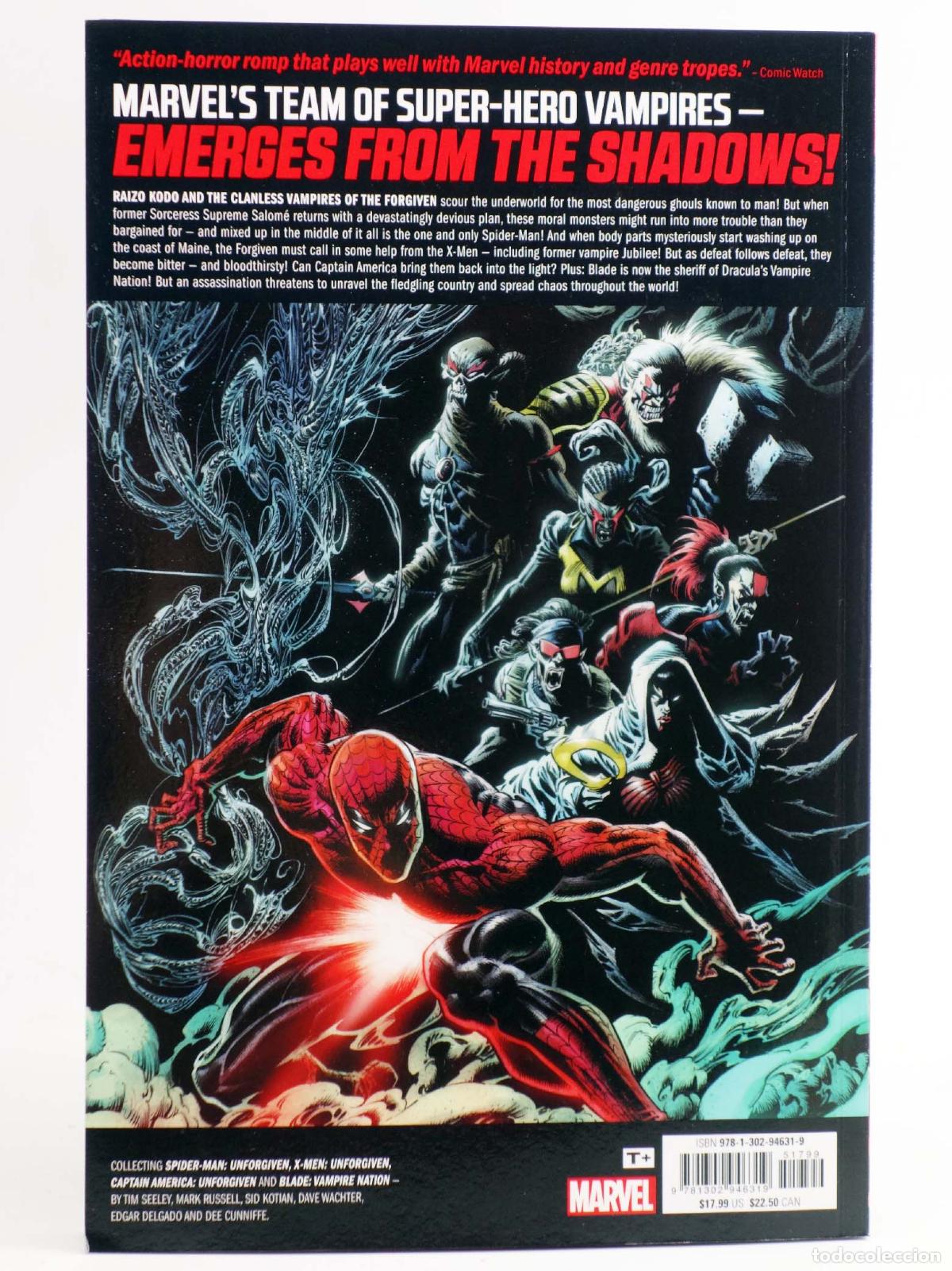 C&oacute;mics: UNFORGIVEN TPB (Tim Seeley / Sid Kotian) Marvel, 1900. EN INGL&Eacute;S. OFRT antes $ 17,99E - Foto 2